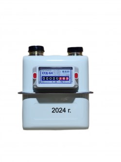 Счетчик газа СГД-G4ТК с термокорректором (вход газа левый, 110мм, резьба 1 1/4") г. Орёл 2024 год выпуска Ейск